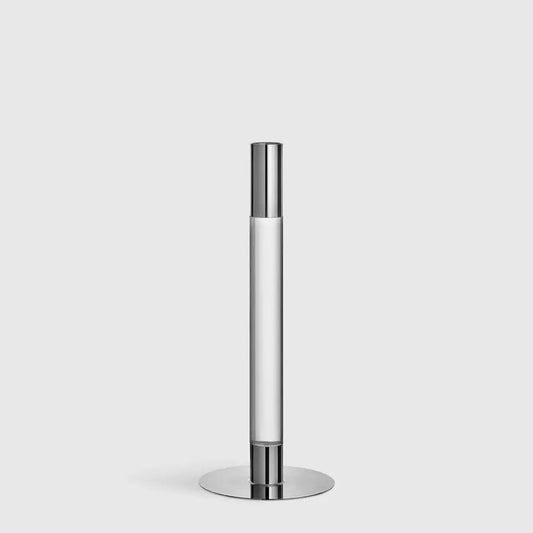 Lumiere Candlestick Silver Orrefors