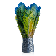 Magnum Vase - Fleur de Paon Exotique Daum