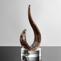 Malta Crystal Award – Luxury Executive Trophy crystal edge - Crystal House