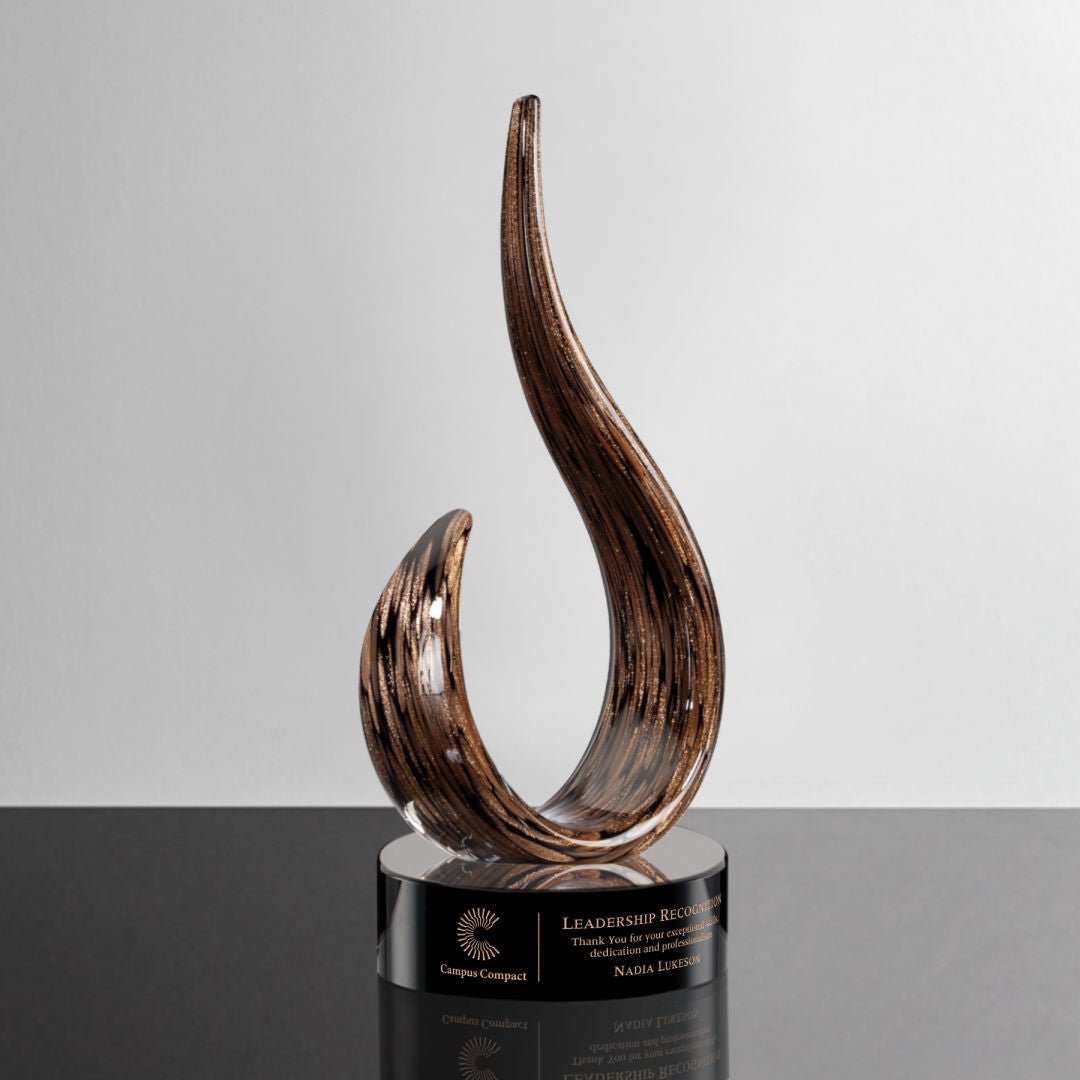 Malta Crystal Award – Luxury Executive Trophy crystal edge - Crystal House