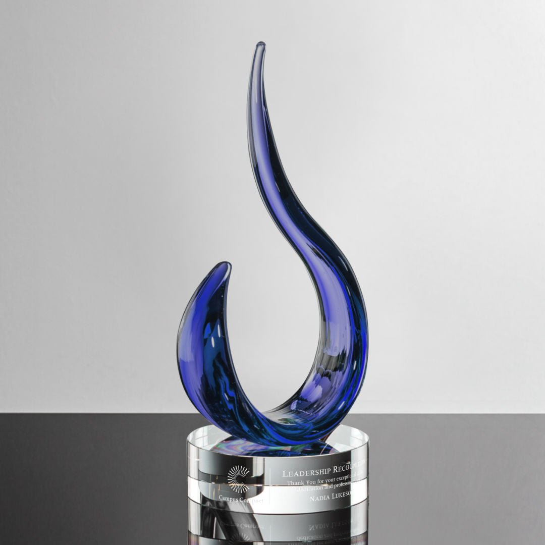 Malta Crystal Award – Luxury Executive Trophy crystal edge - Crystal House