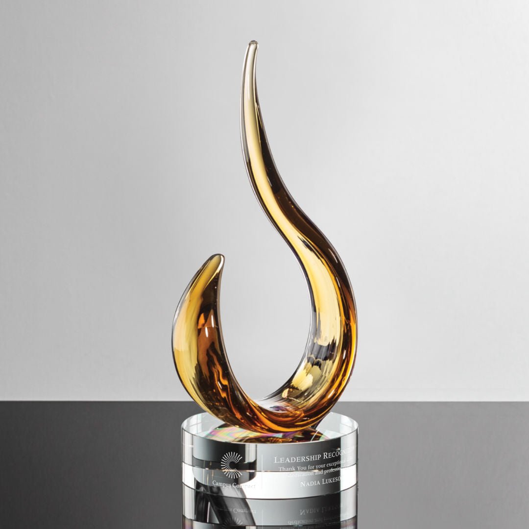 Malta Crystal Award – Luxury Executive Trophy crystal edge - Crystal House