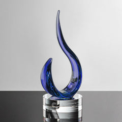 Malta Crystal Award – Luxury Executive Trophy crystal edge - Crystal House