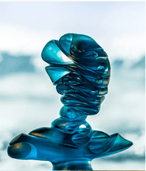 Masque de Verre by Jean Faucheur 275 ex Daum - Crystal House