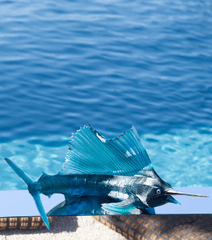 Maya Emperor Sailfish Daum - Crystal House