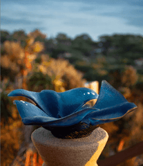 Maya Rays Centerpiece - Luxury Crystal Display Daum - Crystal House