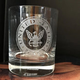 Military Insignia - Whiskey DOF (PAIR) Crystal House