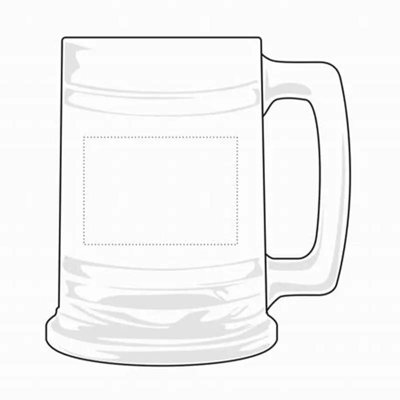 Military Logo Sand Carved on Warm Beverage Mug Crystal House