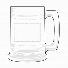 Military Logo Sand Carved on Warm Beverage Mug Crystal House