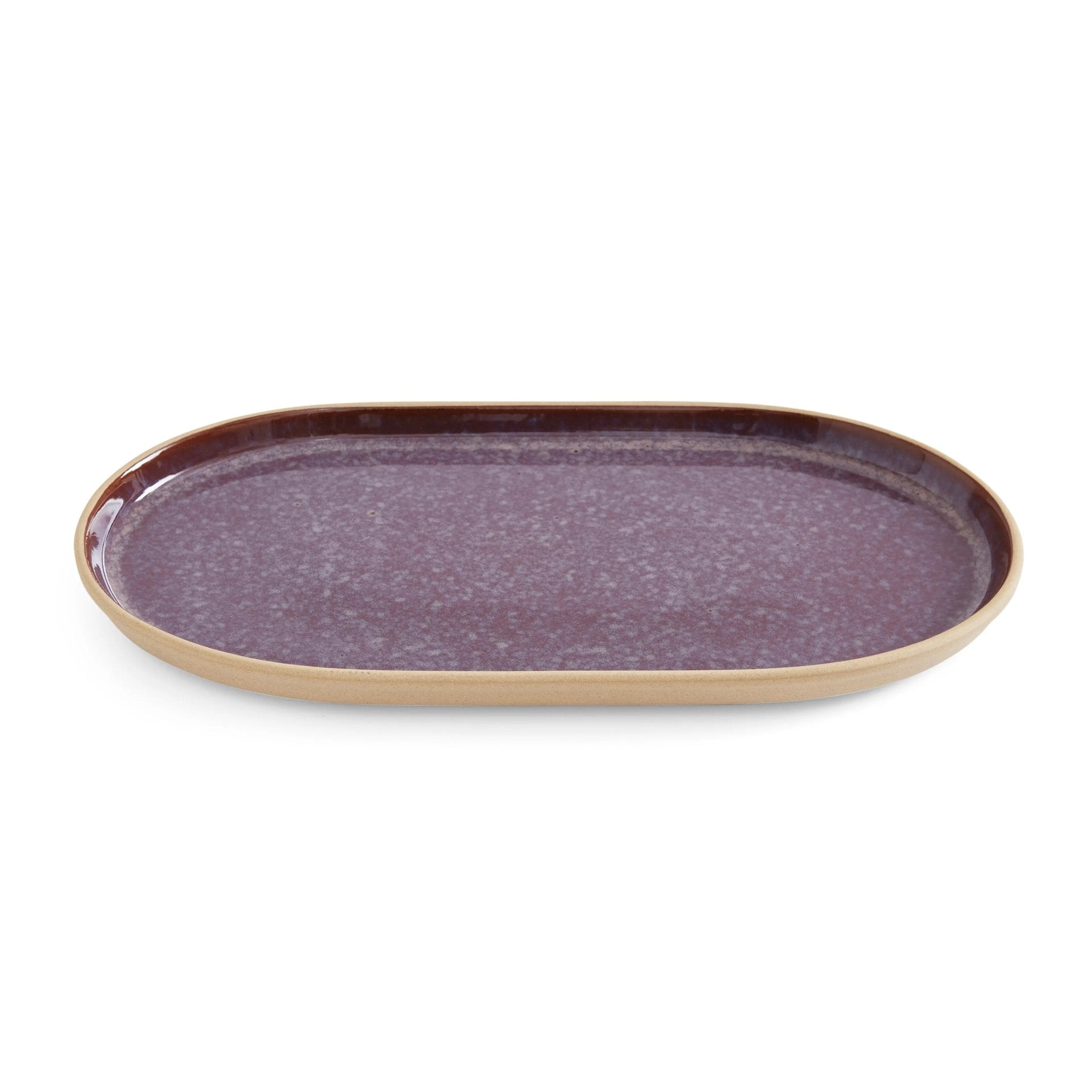 Minerals Medium Oval Platter, Amethyst Portmeirion