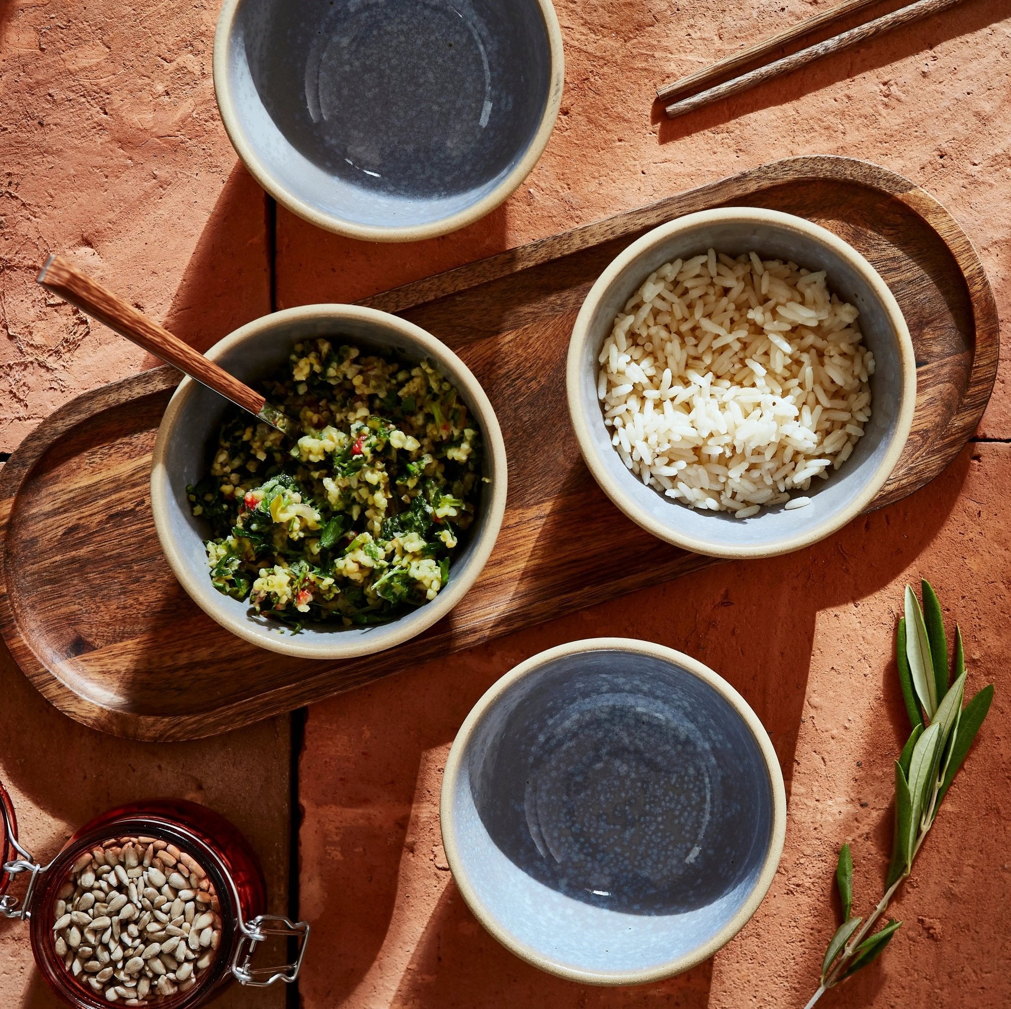 Minerals Small Bowl, Aquamarine Portmeirion