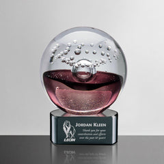 Monte Carlo Crystal Award– Luxury Corporate Trophy crystal edge - Crystal House