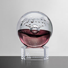 Monte Carlo Crystal Award– Luxury Corporate Trophy crystal edge - Crystal House