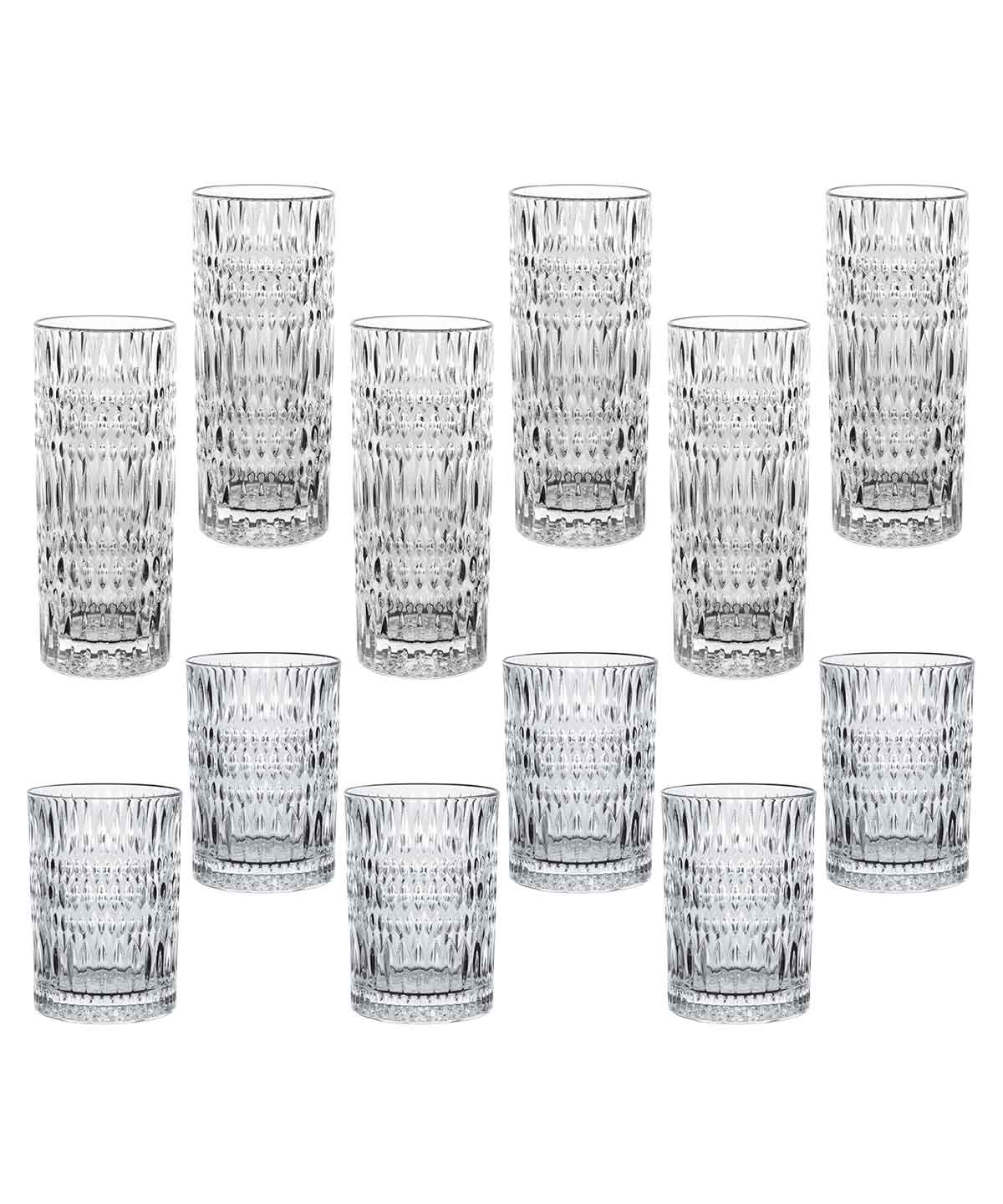 Nachtmann - Ethno 12 Piece Tumbler Set Nachtmann - Crystal House
