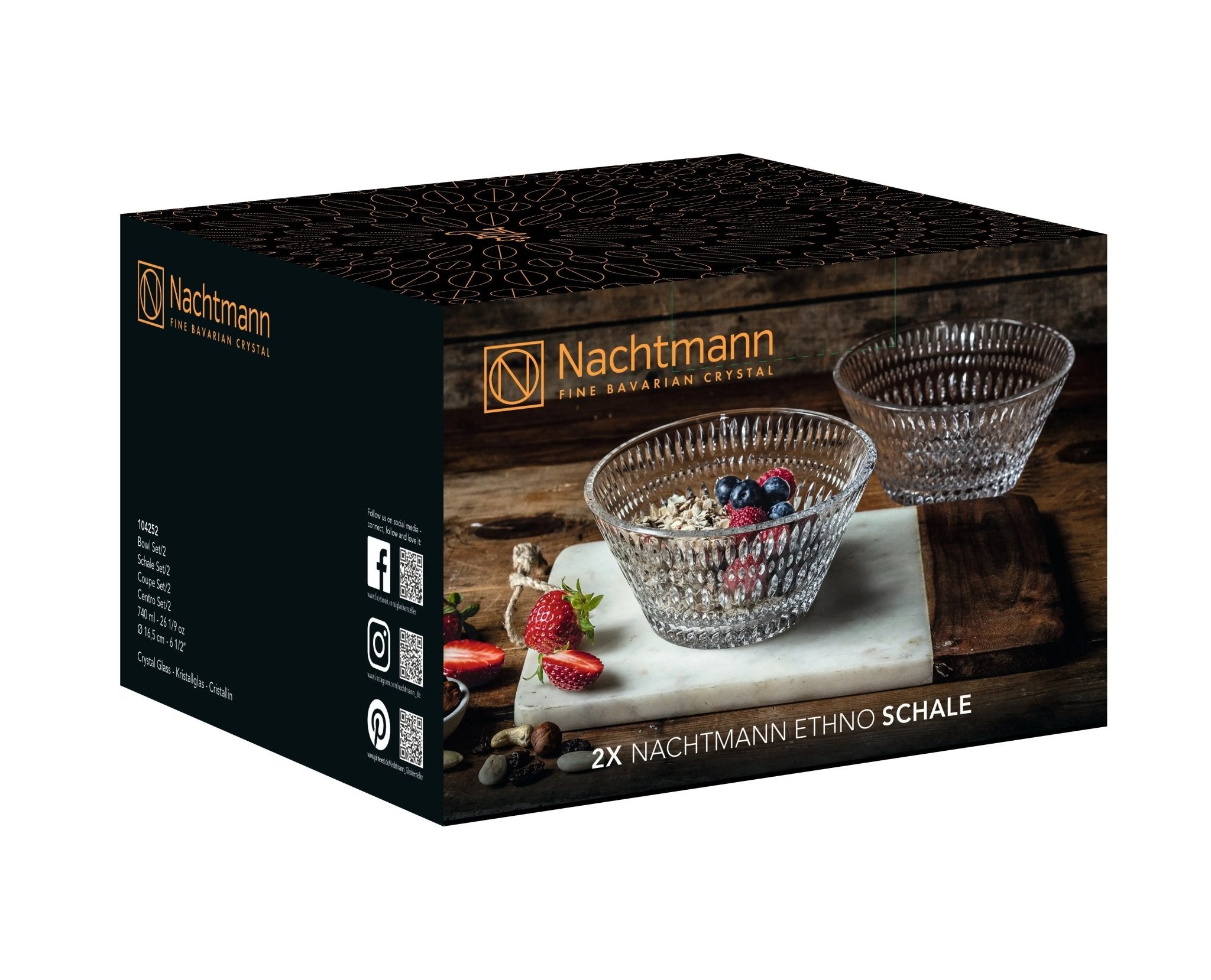 Nachtmann - Ethno Bowl Set/2 Nachtmann
