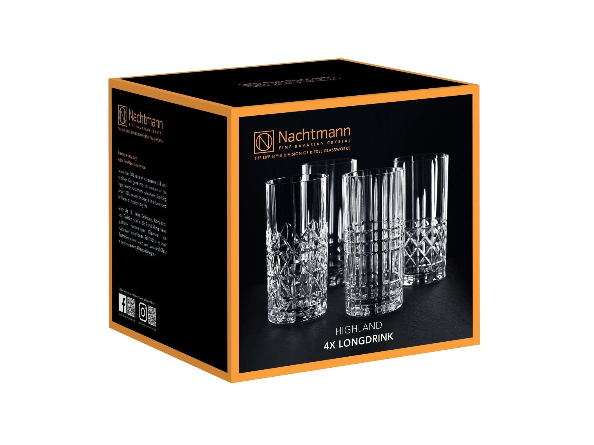 Nachtmann - Highland Longdrink Set/4 Nachtmann