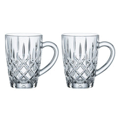 Nachtmann - Noblesse Hot Beverage Mug Set of 2 Nachtmann - Crystal House
