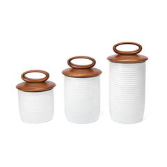 Nambe Breaking Bread Canister Set – Luxury Crystal Gifts for Corporate & Weddings Nambé- Crystal House
