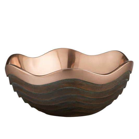 Nambe Copper Canyon Large Bowl – Luxury Corporate & Wedding Serveware Gift Nambé- Crystal House