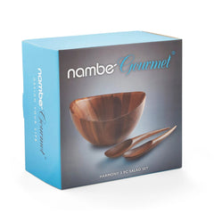 Nambe Entertaining Harmony 3-Piece Salad Set Nambé
