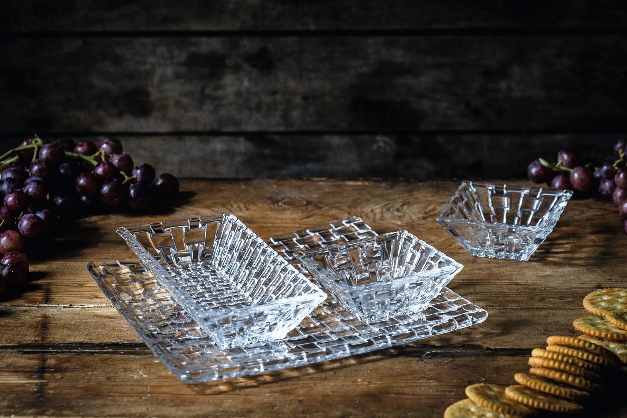 Natchmann - Bossa Nova Bowl Rectangular Set/2 6.7 In Nachtmann