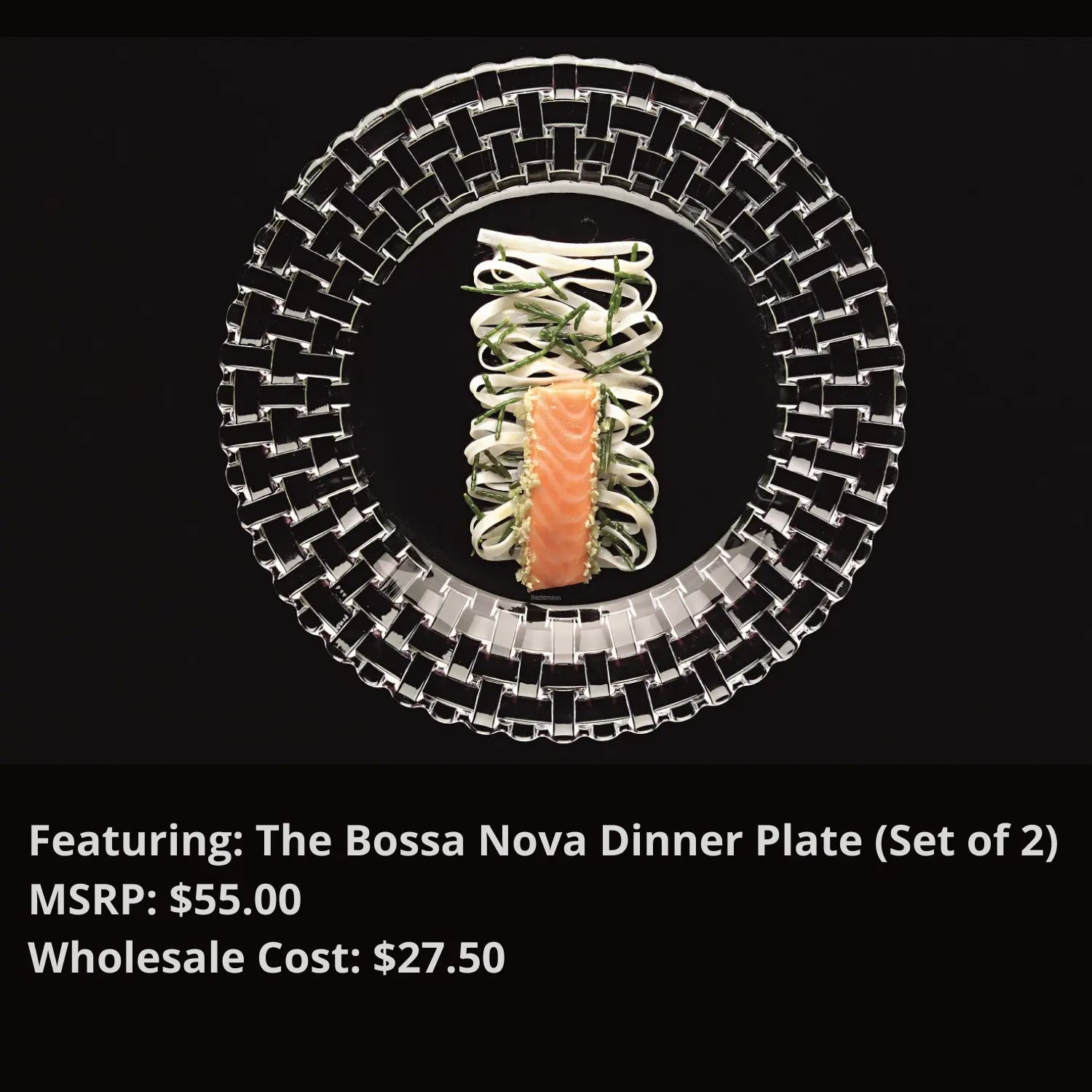 Natchmann - Bossa Nova Dinner plate 27 cm Set/2 Nachtmann