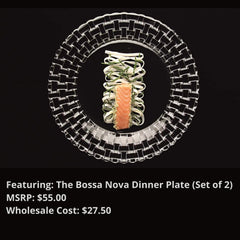 Natchmann - Bossa Nova Dinner plate 27 cm Set/2 Nachtmann