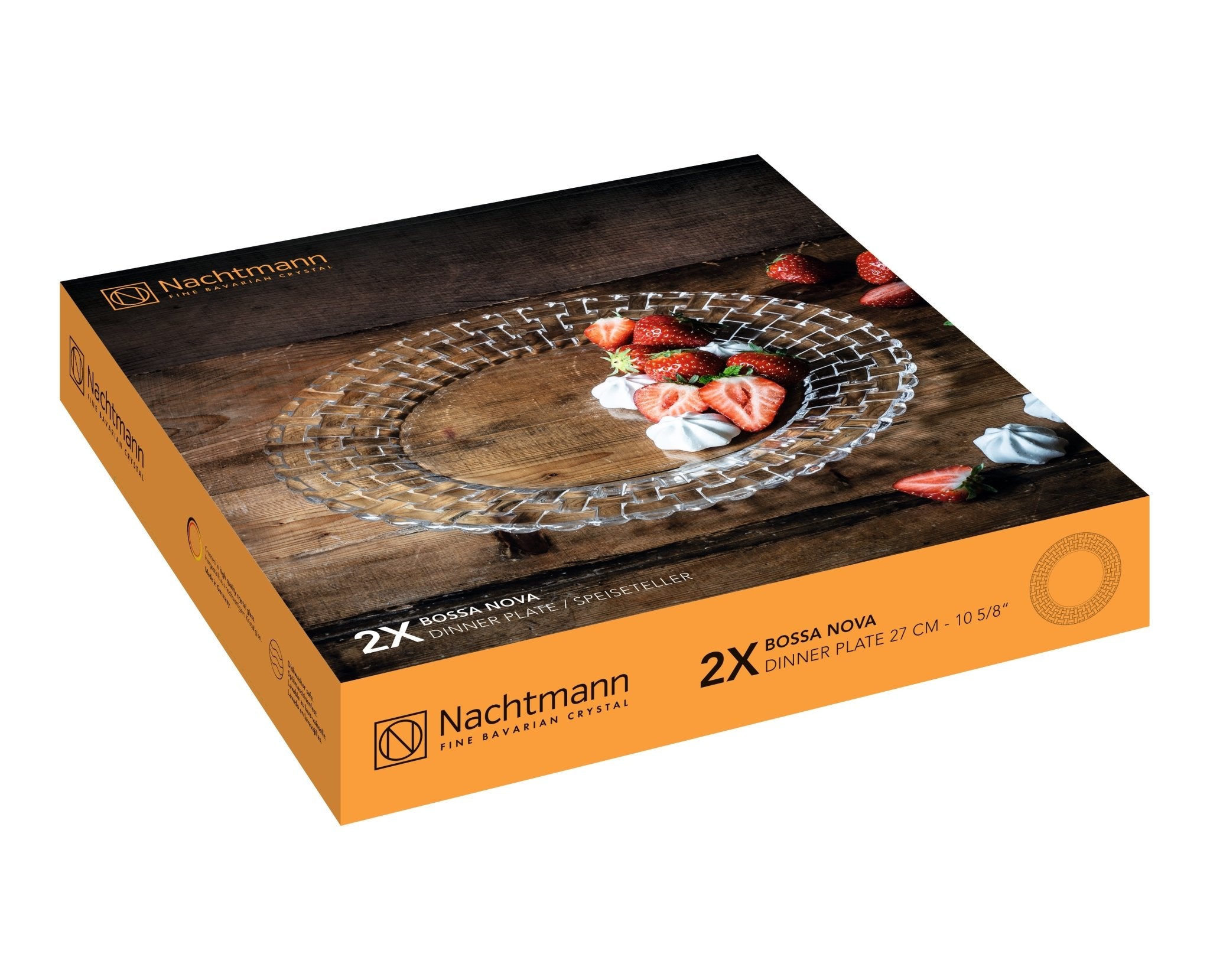 Natchmann - Bossa Nova Dinner Plate Set of 2 Nachtmann - Crystal House