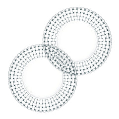 Natchmann - Bossa Nova Large Plates Set of 2 Nachtmann - Crystal House