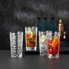 Natchmann - Bossa Nova Longdrink Set/4 13.4 Oz Nachtmann - Crystal House