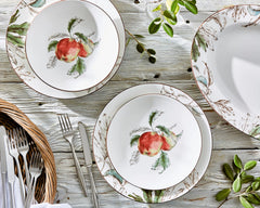 Nature's Bounty Dinnerware 4 pc Place Setting (Apple) Portmeirion - Crystal House