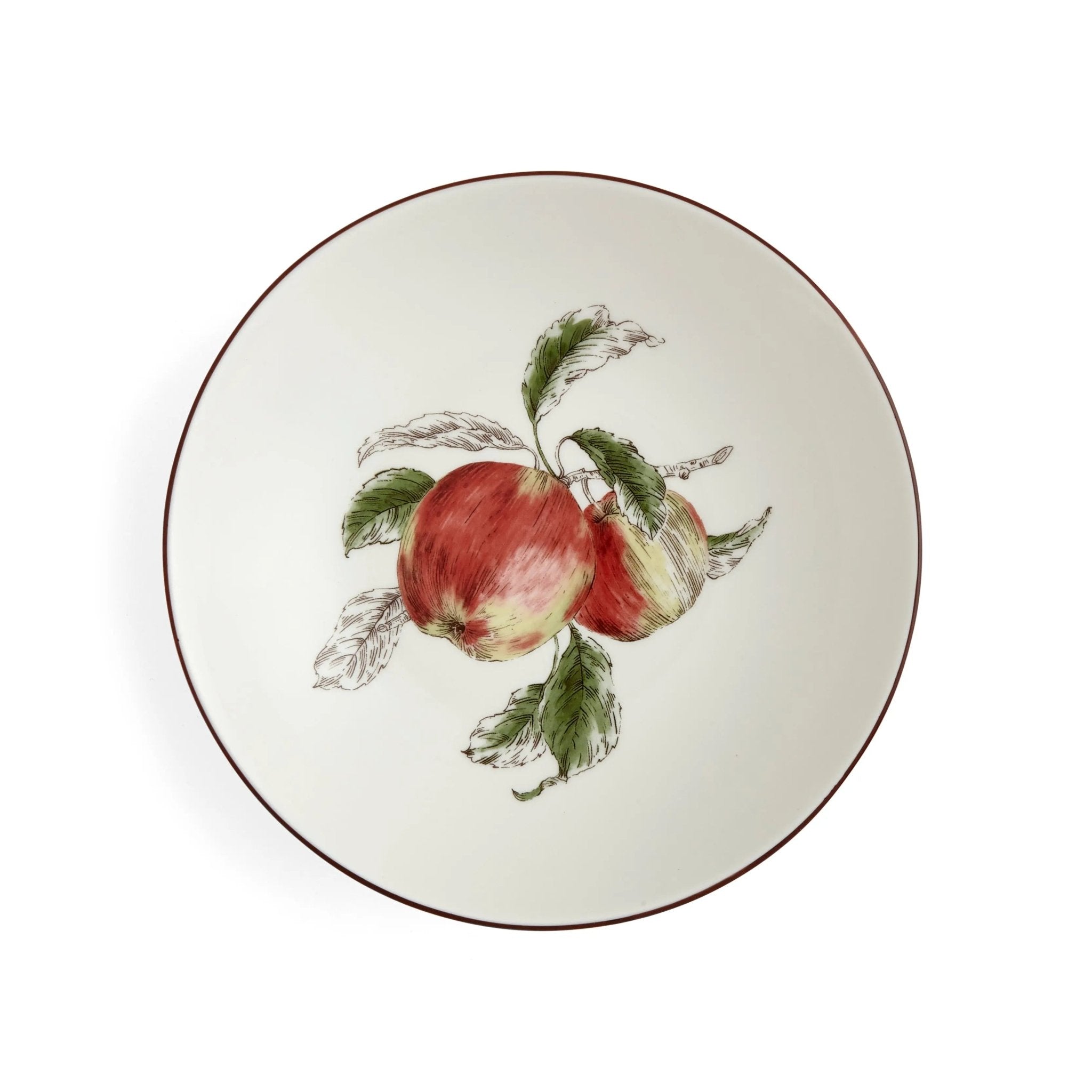 Nature's Bounty Dinnerware Pasta Bowl (Apple) Portmeirion - Crystal House