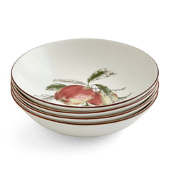 Nature's Bounty Dinnerware Pasta Bowl (Apple) Portmeirion - Crystal House
