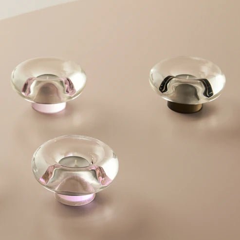 Orion Votive Gray Kosta Boda - Crystal House