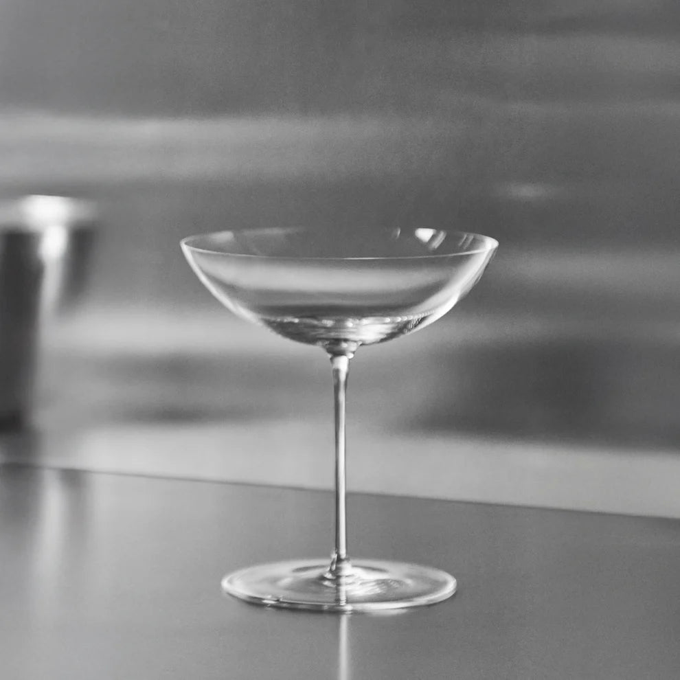 Orrefors Geometry Cocktail Glass Set of 2 – Luxury Wedding & Corporate Gift Orrefors - Crystal House