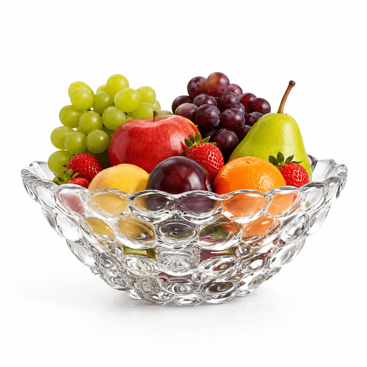 Orrefors Raspberry Small Bowl – Luxury Crystal Serving Décor Gift Orrefors - Crystal House