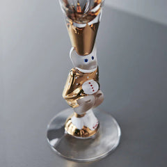 Orrefors Sparkling Devil Gold Glass – Luxury Wedding & Corporate Gift Crystal House - Crystal House