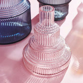 Pavilion Pavilion Vase Light Pink Small Front Kosta Boda