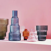 Pavilion Tulip Vase Gray Kosta Boda