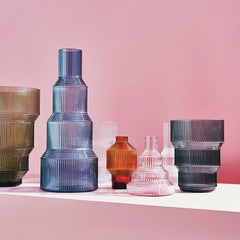 Pavilion Tulip Vase Gray Kosta Boda