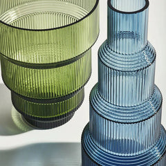 Pavilion Vase Blue XL Kosta Boda