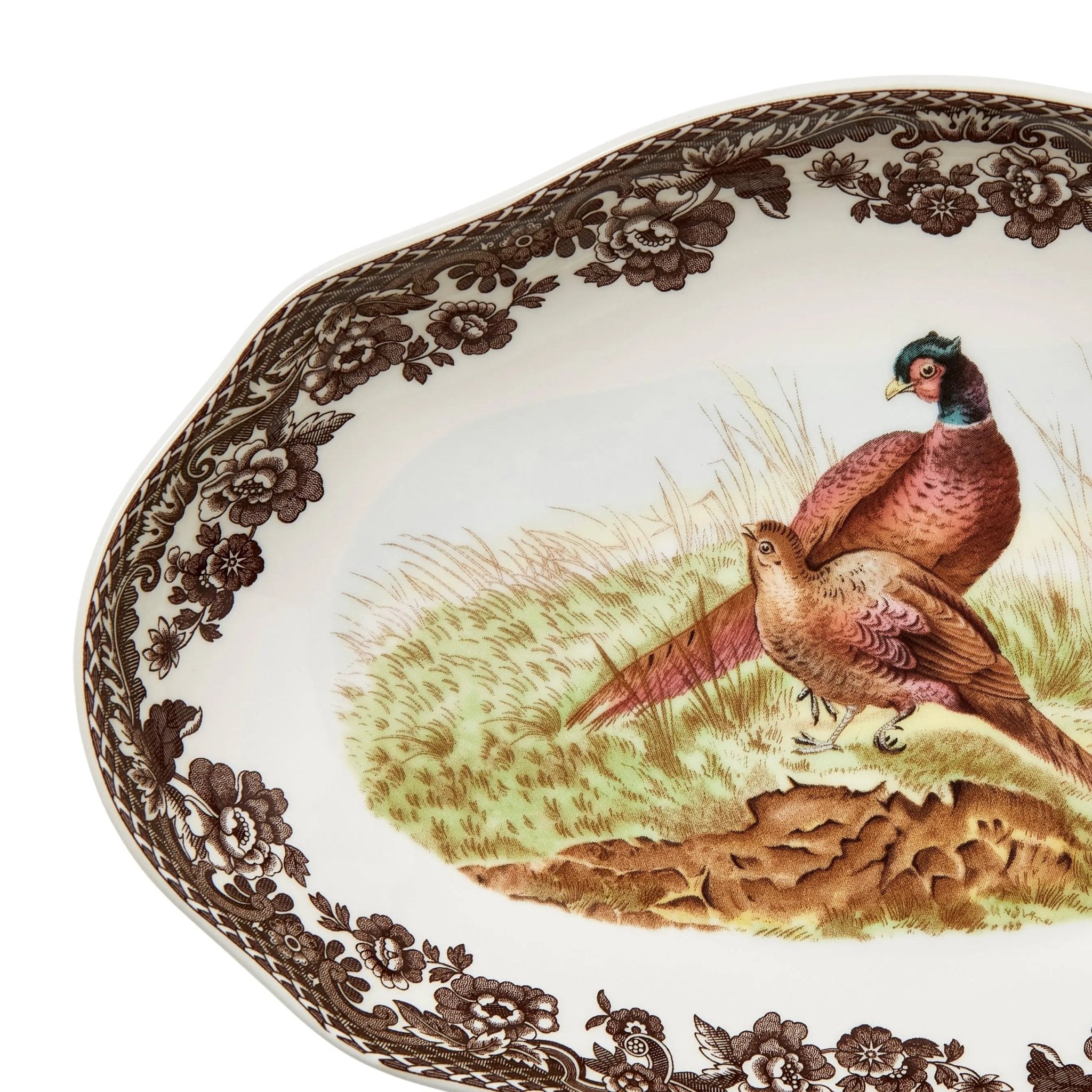 Pheasant Pickle Dish Spode