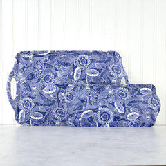 Pimpernel - Blue Room Sunflower Large Handled Tray Blue Room Sunflower Large Melamine Handled Tray Pimpernel - Crystal House