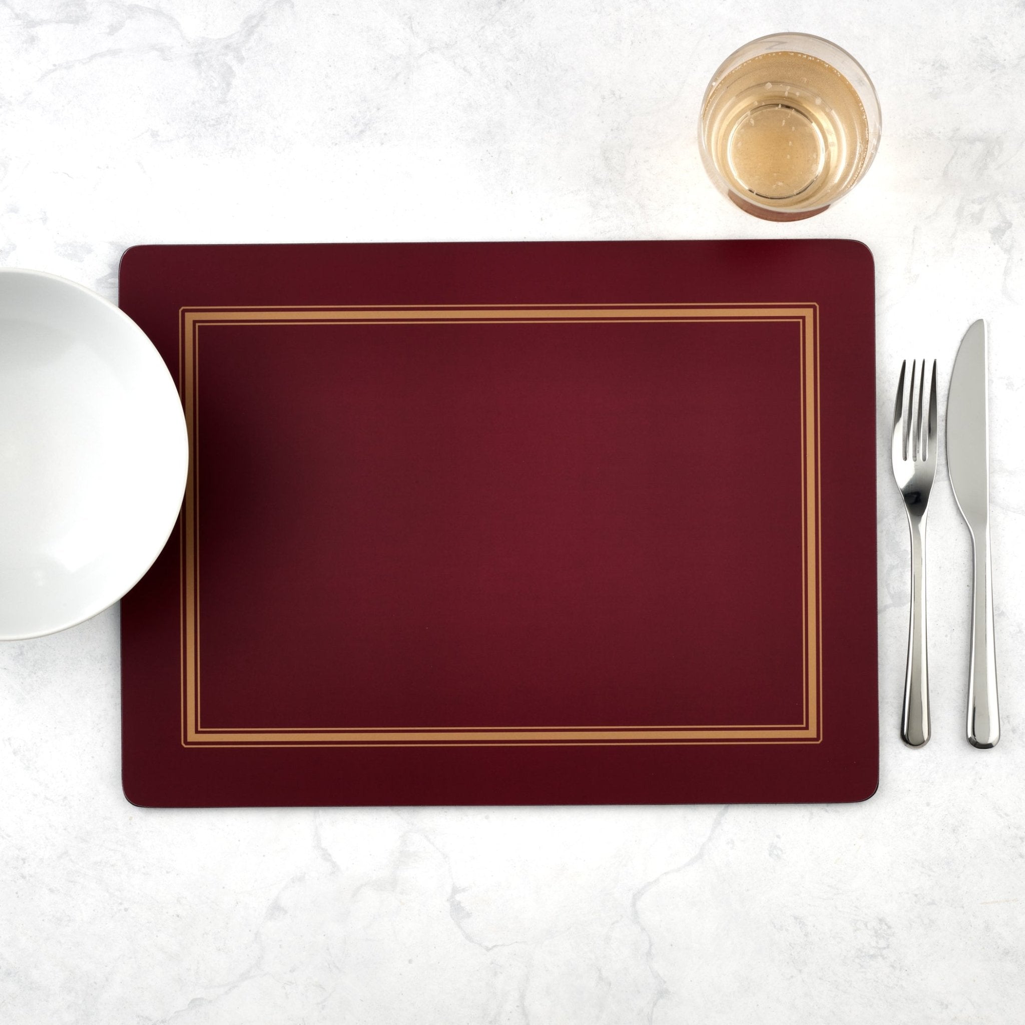 Pimpernel - Classic Burgundy Set of 4 Placemats Pimpernel - Crystal House
