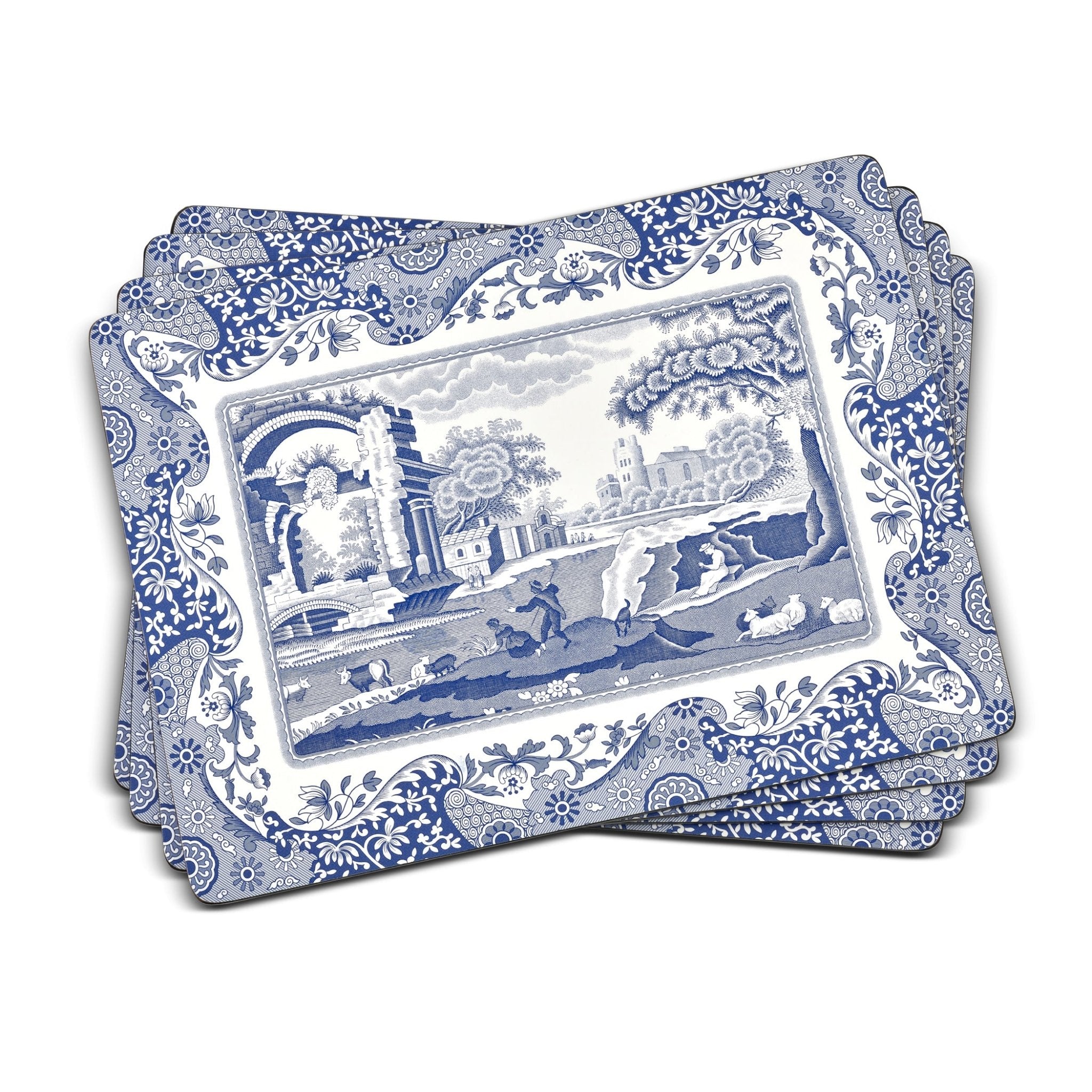 Pimpernel - Placemats Blue Italian Placemats S/4 Pimpernel - Crystal House