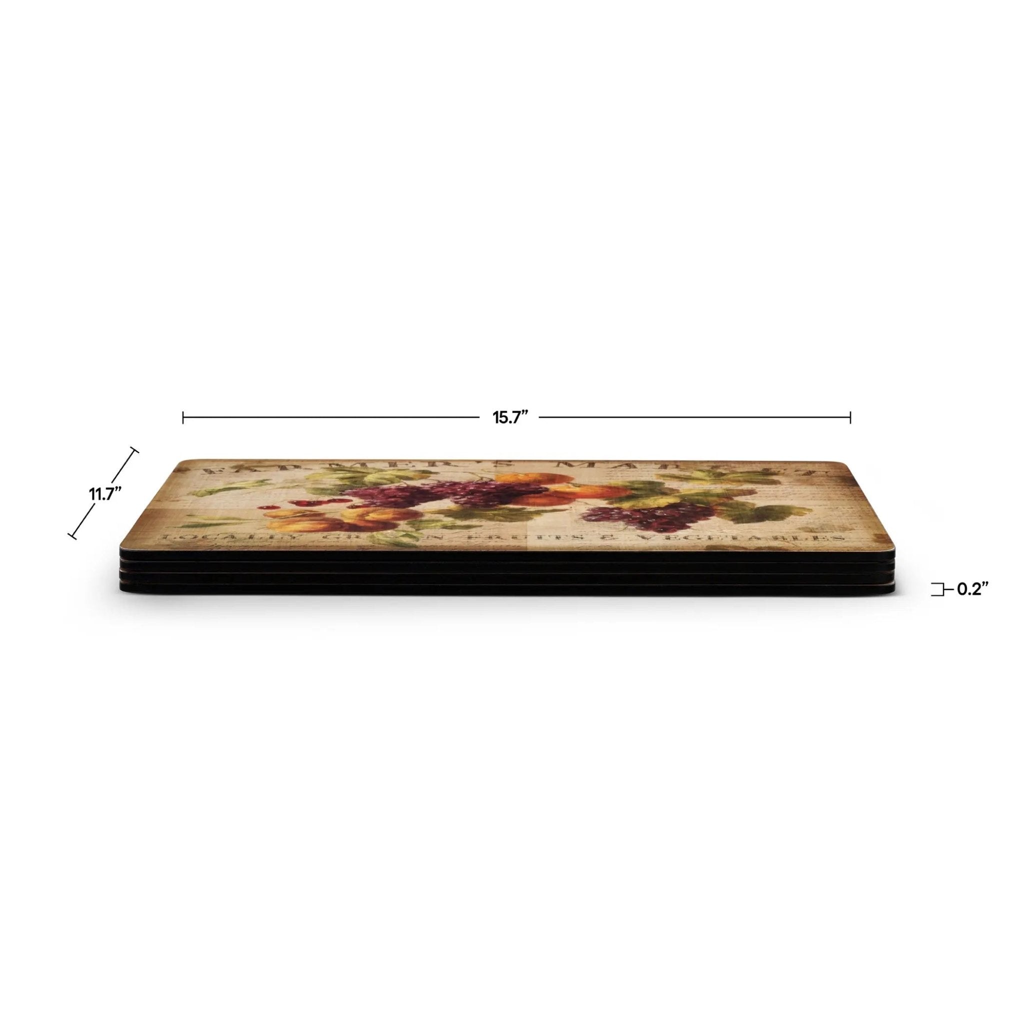 Pimpernel - Placemats / Coasters and Gifts Abundant Fall Placemats S/4 Pimpernel