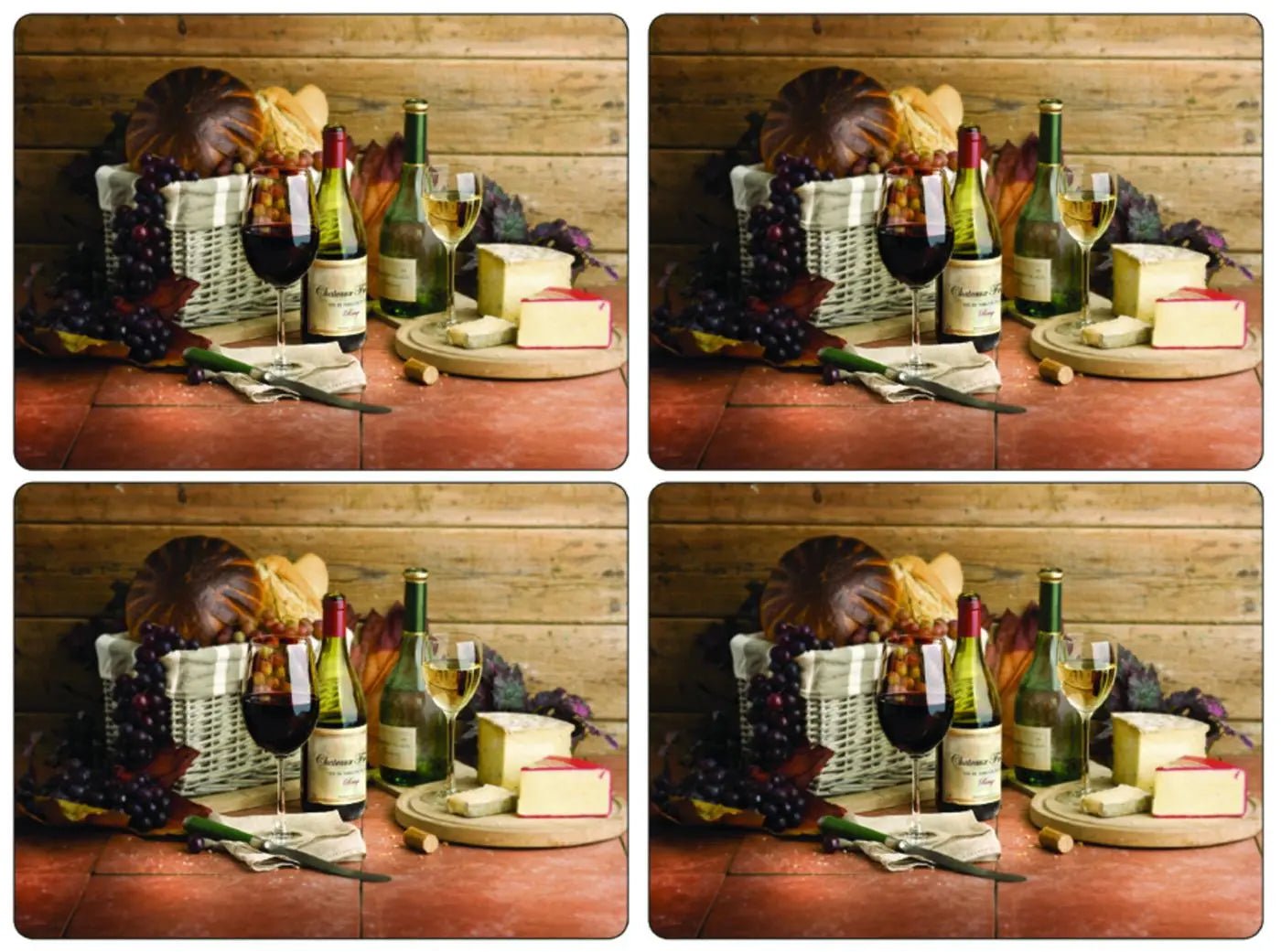 Pimpernel - Placemats / Coasters and Gifts Artisanal Wine Placemats S/4 Pimpernel