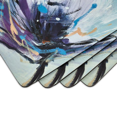 Pimpernel - Placemats / Coasters and Gifts Blooms in Lilac Placemats S/4 Pimpernel