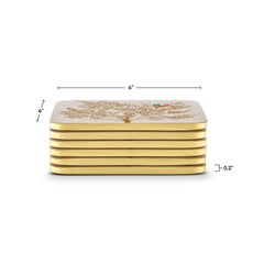 Pimpernel - Placemats / Coasters and Gifts Chelsea by Sara Miller Coasters S/6 Pimpernel