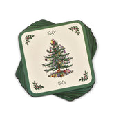 Pimpernel - Placemats / Coasters and Gifts Christmas Tree Coasters S/6 Pimpernel